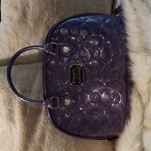 HELLO KITTY Sanrio purple Loungefly Signature handbag
